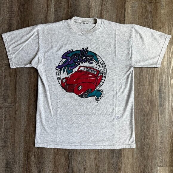 Other - Vintage 90s South Shore Rod Run T-Shirt Medium
